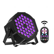U'King 36 LED Par Illuminazione scenica Pubblico UV Blacklight 36W Par Illuminazione Luci DJ Luce da festa per luci da discoteca Festa di nozze