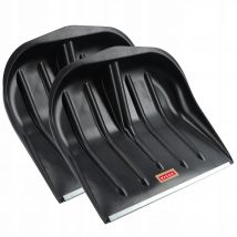 KADAX 2x Pala pala raschietto Rimozione neve senza stelo largo