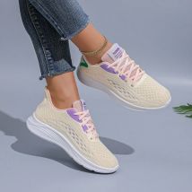 Frauen Turnschuhe Angebote Sommer Mesh Neue frauen Wandern Weichen Boden Laufen Bequeme Casual Vielseitige Schuhe Tenis feminino