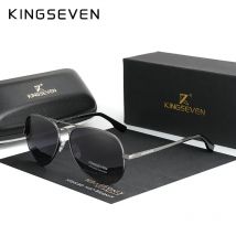 KINGSEVEN Männer Vintage Aluminium Polarisierte Sonnenbrille Marke sonnenbrille Beschichtung Objektiv Driving Shades Für Männer/Frauen