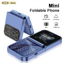 Servo f15 mini gsm flip handy 2 sim schwarze liste magische stimme auto anruf aufzeichnung geschwindigkeit zifferblatt mp4 fackel niedlich winzige falten handys