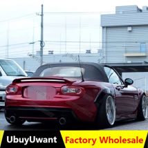 For MX5 NC NCEC Roster Miata 2009-2015 R B K Carbon Rear Wing Spoiler Boot Lid Wing Lip Save Fuel Consumption Car Accessories