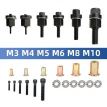 Niet mutter Pistolen kopf Niet adapter Adapter Werkzeug Handbuch Niet mutter Werkzeug Zubehör für Muttern m3 m4 m5 m6 m8 m10 einfache Installation