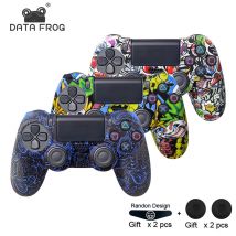 Custodia in gomma morbida in Gel di Silicone DATA FROG per Controller Sony PS4 Pro Thumb Grips