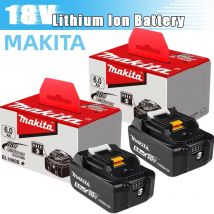 🤙 Oryginalny akumulator Makita 6Ah do akumulatorów Makita 18V BL1860B BL1840 BL1830B BL1850B BL1850 BL1860 BL1815, zamiennik akumulatora litowego