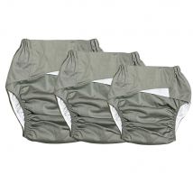Plus Size Reusable Adult Diapers, Soft Elderly Incontinence Underwear, Washable Cloth Diaper for Men And Women Without insert