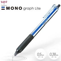 Neuer japanischer TOMBOW Öl-Kugelschreiber, Libelle, Mono, Gragh Life, niedrige Viskosität, 0,5 glatter Rot, Blau, Schwarz, 0,38 mm Signaturstift