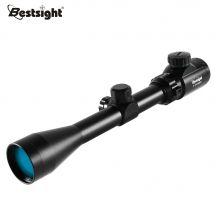 Luneta celownicza 3-9x40 Luneta snajperska z czerwonym lub zielonym podświetleniem optycznym i mocowaniem Mil Dot Fit Free Crosshair