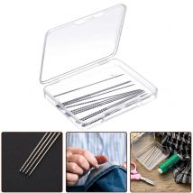 15pcs Snag Repair Needle Set For Sewing: Practical Tool To Repair Woven Embroidery Tool DIY Needlework Silvery 6*0.8cm
