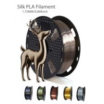 1.75mm 3D Printer Filament PLA Silk Rose Gold 250g,500g,1kg Shiny Metallic Feel 3D Printing Material Silky Shine For Printe Fila