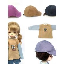 1/6 Bjd Dolls Fashion Peaked Cap Clothes Doll Cute Baseball Cap Hat Doll Hoodies For 30cm Doll, 12inch Yosd Msd Doll