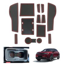 RUIYA für Opel Mokka B GS Line / Opel Mokka-e 2021-2025 Autotür Rillenmatte Antirutschmatte Slot Pad Autoinnenraum Opel Mokka B Zubehör