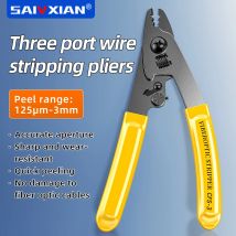 SAIVXIAN Three Miller pliers, three fiber stripping pliers, stripping pliers, optical fiber stripping pliers
