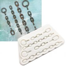 Eisenkette Silikonform Sugarcraft Schokolade Cupcake Backform Fondant Kuchen Dekorieren Werkzeuge