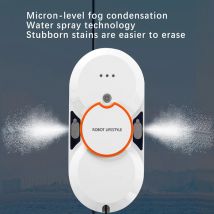 Robot lavavetri automatico Lifestyle Robot con due spruzzatori per la pulizia degli occhiali Elettrodomestico intelligente