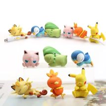 Hot Anime Figure Usb Protective Case Cable Bite Cup Pet Eevee Dolls Cosplay Prop Accessories Toy Gift