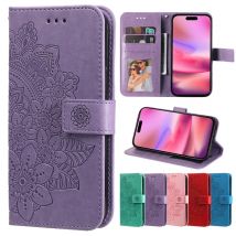 Retro Totem Sun Flower Portafoglio Custodia in pelle per telefono per Honor 400 Smart Lite Honor400 Pro 5G Flip Cover magnetica Slot per schede 2025