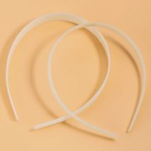 10 szt. 5-25mm biała plastikowe opaski zwykła bez ząbków opaska na głowę podstawa opaski na DIY do włosów biżuterię akcesoria