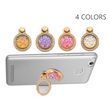 Edelstein Diamant Grad Fingerring Schnalle Ständer Halter für Handy Universal alle Smartphone-Unterstützung