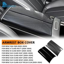 ABS Auto Console Bracciolo Copertura Per Mercedes Benz AB CLA GLB GLA Classe W177 W247 C118 W118 X247 H247 EQA EQB 2020-2024 2025 Trim