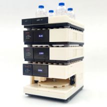 MOC hpLC Maschine Modell Bausteine Aufkleber Wissenschaft Esearch Test Ausrüstung Ziegel Spielzeug Kinder Geschenk