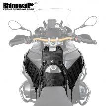 Rhinowalk-Chaleco táctico para motocicleta, bolsa de tanque para motocross, Base y bolsa para sillín, accesorio de Motor portátil para Motor Universal