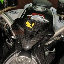 Front verkleidungen Kopf bedeckung für MV Agusta Brutale 800 2016 Voll carbon 100%