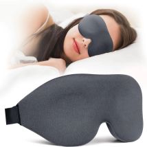 Eye Mask 3D Contoured Cup Blindfold Concave Molded Night Sleep Face Masks Block Out Light For Women Men Sleep Eyepatch Eye Care