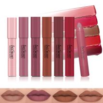 12 Farben sexy matten Lippenstift wasserdicht langlebige Farb wiedergabe Antihaft Samt Lippen Liner Bleistift Frau Make-up Kosmetik