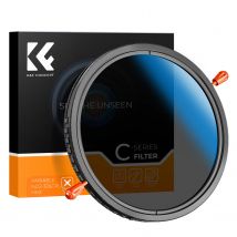 K&F Concept 2 w 1 Filtr CPL ND 58mm 55mm 52mm 49mm ND2 32 82mm 77mm 72mm 67mm Zmienny ND32 62mm 46mm 43mm 40.5mm 37mm VND32