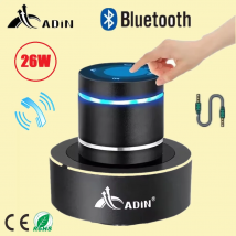 Adin 26w Vibro Bluetooth Speaker Mini Portable Wireless Subwoofer Neighbor Vibration Resonance Music Speakers Column For Phone