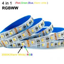 5M 300LEDs Wodoodporna taśma LED RGB 5050 DC12V 60LEDs/M Elastyczny pasek świetlny Taśma LED
