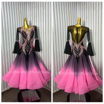 Gesellschaftstanzkleid, Standard-Tanzkostüm, Walzer-Tanzkleidung, Tango-Tanzkostüm, Wettbewerb modern