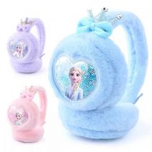 Winter For Elsa Children Plush Earmuff Cartoon for Minnie Mouse Windproof Keep Warm Cold Proof Earmuff Gift for Girl