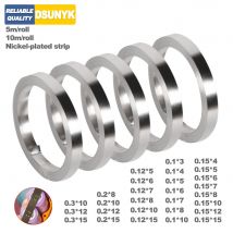 18650 akumulator litowo-jonowy blacha niklowa niklowana stalowa taśma paskowa złącze zgrzewarka punktowa spawacze akumulatorowe 10M/5M