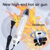 220V Pistola Ad Aria Calda Elettrica Asciugatrice Calda Mini Pistola di Calore 300W FAI DA TE Ventilatore di Saldatura Per L'artigianato Tubi Termoretraibili Auto Wrap Riparazione Del Telefono Mobile