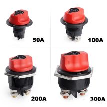 DC 12V 50A 100A 200A 300A Auto Rally Batterie Schalter Trennschalter Power Isolator Cut Off Schalter Kit für Lkw Auto Motorrad Boot