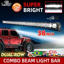 CO LIGHT 2-reihige LED-Lichtleiste 42 Zoll Flood Spot Combo Fahren 32 Zoll Arbeitsleuchte für Auto SUV Offroad 12V 24V für Boot 4x4 Pickup