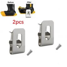 2 szt. Haczyki do paska wiertarki elektrycznej do wiertarko-wkrętarki DeWalt 18 V 20 V N 268241   N
