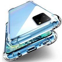 Luxuriöse klare Handyhülle für Samsung Galaxy S8 S9 S10 S20 S21 S22 S23 Ultra Plus FE Note 9 10 A50 A51 A52 A53 A54 stoßfeste Hülle