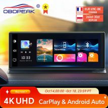 K2 Pro 11,3" Dash Cam 4K 2160P Auto DVR Aufnahme Carplay & Android Auto Drahtlose Verbindung 5G WiFi GPS Navigation Dashboard