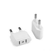 Nowy adapter wtyczki CN US do UE Konwerter AC Amerykański Chiny do UE Euro Europa Podróżny zasilacz wtyczka typu C Gniazdo elektryczne