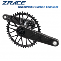 Juego de bielas ZRACE UNCHAINED de fibra de carbono estructura Modular liviana adecuada para grava ROAD