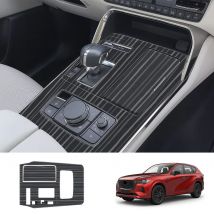 LHD Für Mazda CX-60 CX60 CX60 2022-2024 Getriebe Getriebe Shift Panel Rahmen Abdeckung Trim Innen Zubehör Styling dekoration