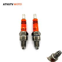 1 stücke 2 stücke 4 stücke motorrad 3 elektrode zündkerze a7tc für gy6 50cc 110cc 125cc 150cc atv roller dirt bike go kart