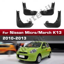 For Nissan Micra / March K13 2010 2011 2012 2013 Fender Mudflaps Splash Guards Mudguards Mud Flaps car Accessories