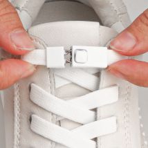 Keine Krawatte Schnürsenkel Press Lock Schnürsenkel ohne Krawatten elastische Schnürsenkel Sneaker Kinder Erwachsene verbreiterte flache Schnürsenkel für Schuhe neu