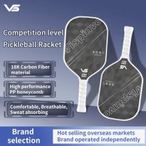 Professionelles Pickleball-Paddel |   3D-18K Kohlefaser |   Wärmegepresstes, integriertes Wettbewerbsformer |   Geschenk für Männer und Frauen!