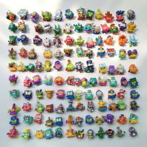 Original Super Zings Series1-10 Superzing Ultra Rare Golden Silver Figure Kazoom Trash Bin Limited Collection Toy For Kid child