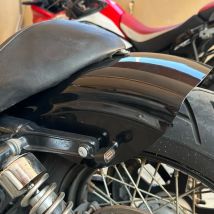 Motorcycle Rear Fender Hugger Mudguard For Harley Davidson XL Custom Sportster 48 XL883 1200 72 Dyna Street Bob Splash Mud Guard